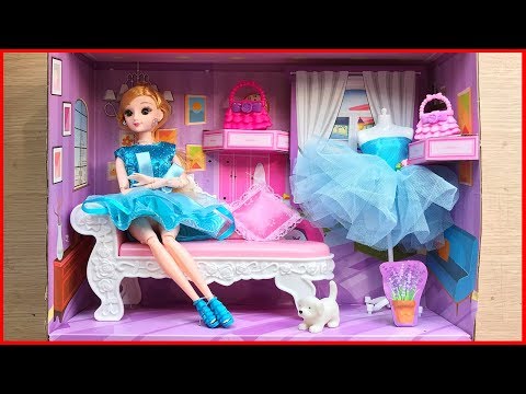 Video Mở hộp đồ chơi búp bê công chúa bale và giường ngủ... - youtube