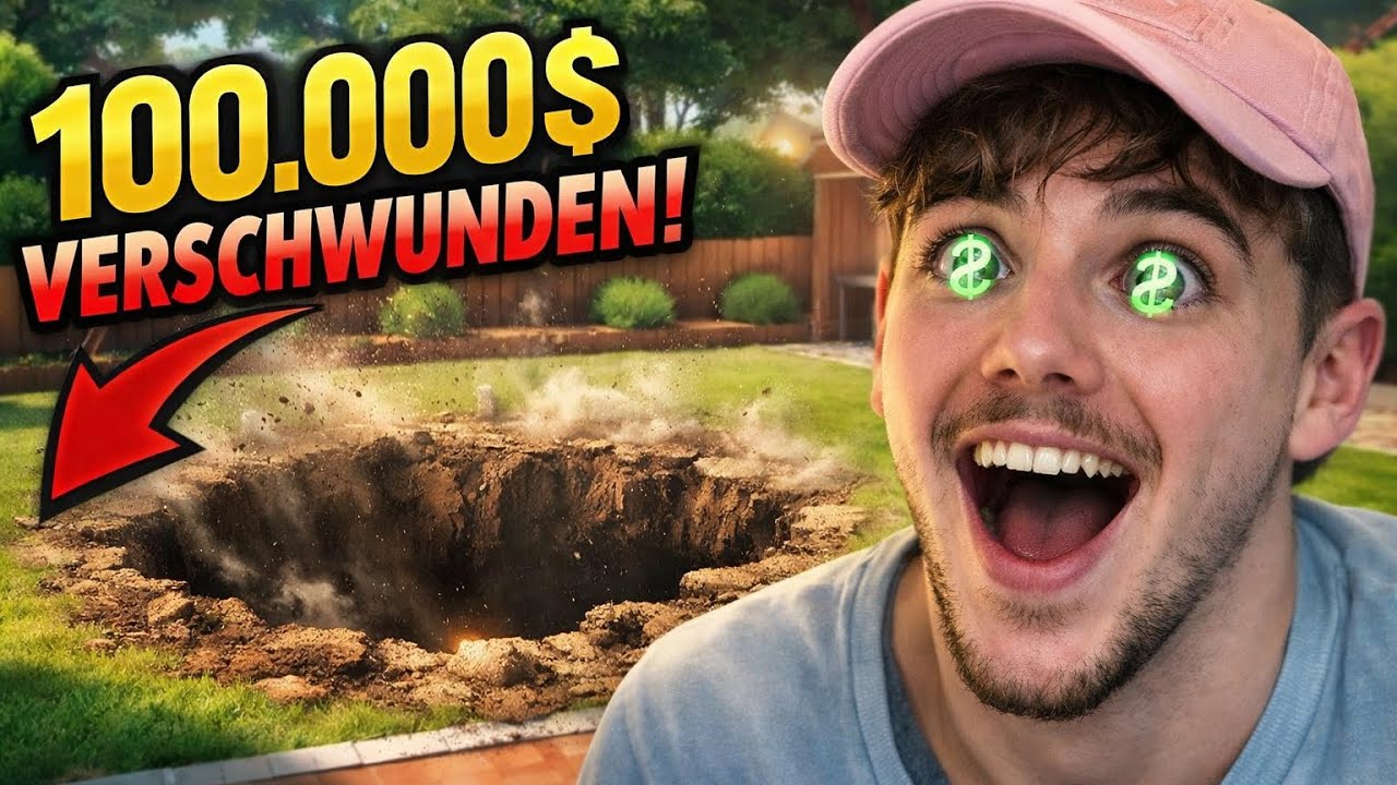 100.000€ Würden im Garten vergraben!!!