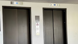 A Ride on the BUSY Amtech Reliable/Schindler HXpress Elevators