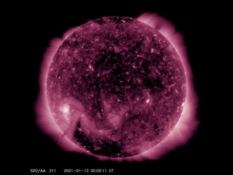 The Sun Seen by NASA’s Solar Dynamics Observatory Jan. 12-23, 2021