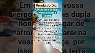 Is 61:7 #fe #versiculo