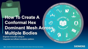 How To Create A Conformal Hex Dominant Mesh Across Multiple Bodies
