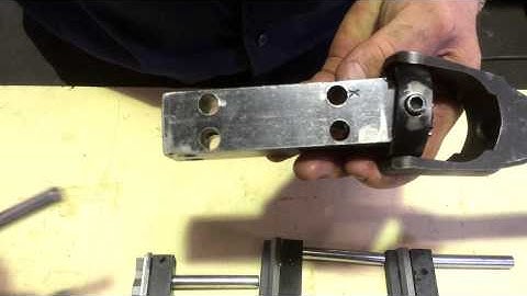 Sunnen AN Series Portable Hone Setup