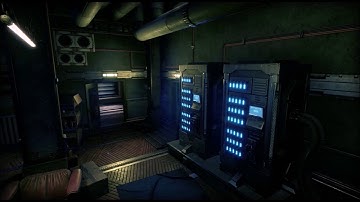 Server Room Relaxing Sounds | Cyberpunk Ambience | Immersive Ambient | HD 🎧