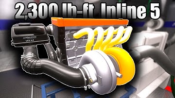 The Most Torque in an Inline 5 Engine Ever (LCV 4.2) | Automation The Car Company Tycoon Game