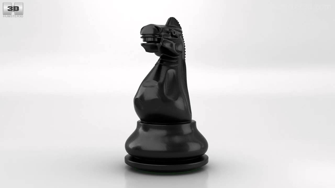 Peças de xadrez - bispo preto Modelo 3D - TurboSquid 1064451