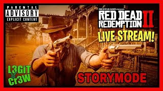 Red Dead Redemption 2! My First Time Playing Red Dead Story Part 13! ( 18+ Stream )