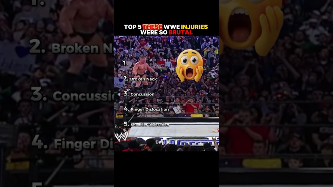 Top 5 These Wwe Injuries Were So Brutal