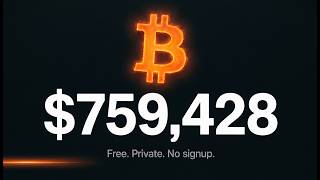 I Built a Free Bitcoin Calculator - See What Your Stack Is Worth in 2040