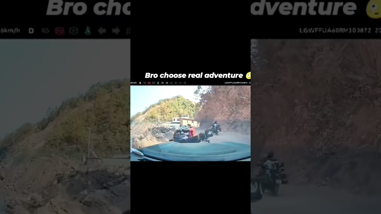 ⁣Flying Bike 🪽 #bike #crash  #roadtrip  #youtubeshorts #shorts