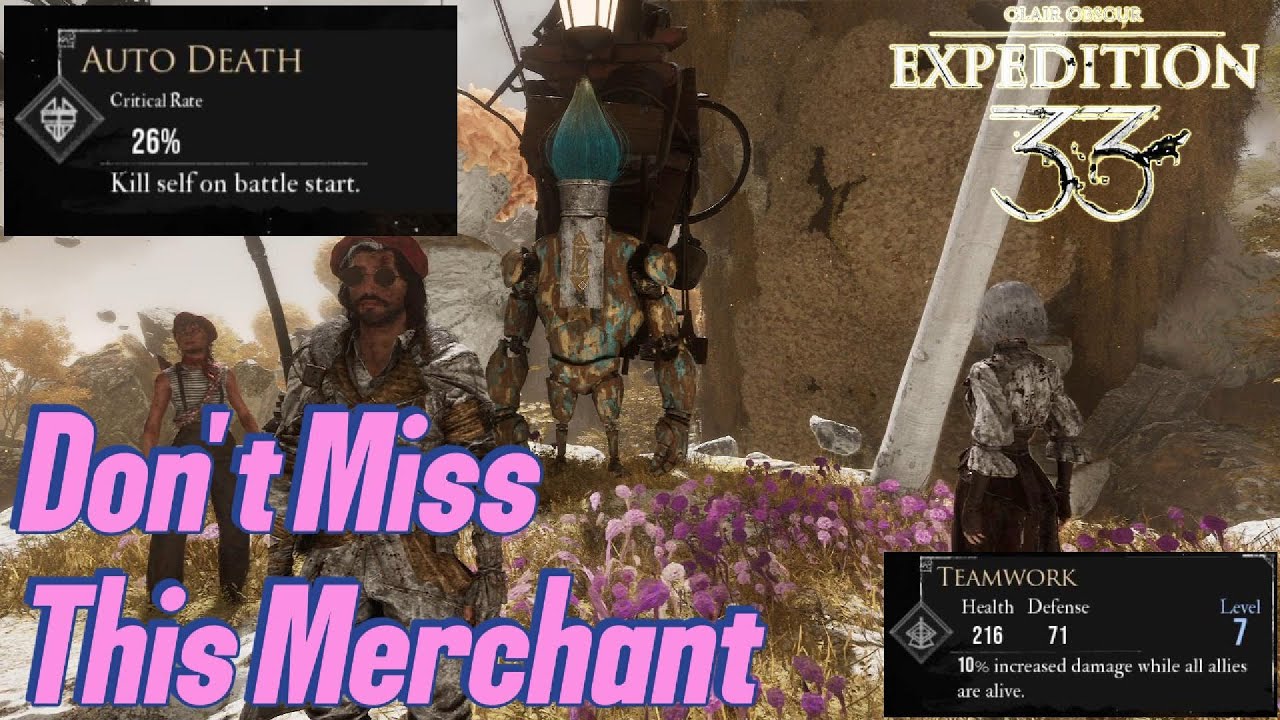 Clair Obscur Expedition 33 | Auto Death Pictos Location | Teamwork Pictos Location