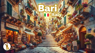 Bari Italy ?? - Little Italy - 4k HDR 60fps Walking Tour (▶58min)