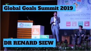 DR RENARD SIEW - Climate Leader Initiative | Speaker of Global Goals Summit 2019
