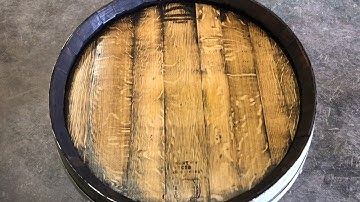 Barrel Dreams Double Ring Side Table