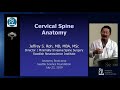 Cervical Spine Anatomy - Jeffrey S. Roh, MD, MBA, MSc