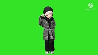 Green Screen Animasih Muslimah Keren