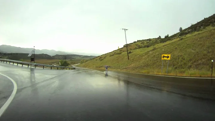 COLEMAN GIBBS LONGBOARDING AT 50 MPH IN THE RAIN