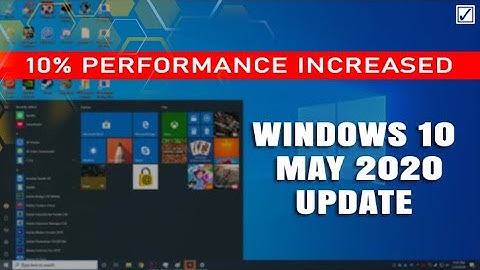 Windows 10 May 2020 Update Installation Tutorial (Version 2004)  | Latest Windows Update 2020