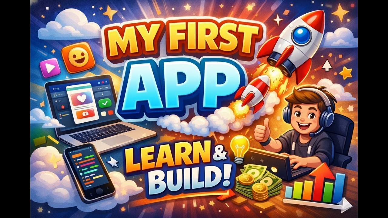 “My First Android App 📱 | Beginner Journey with Android Studio” - YouTube