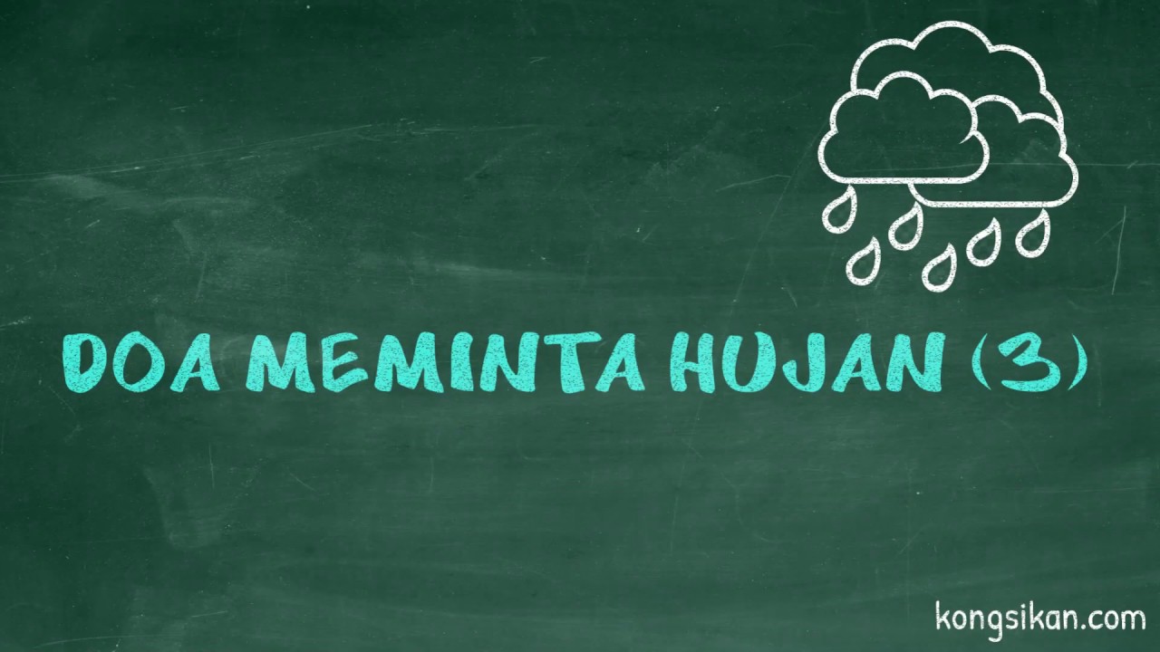 63. Doa minta hujan (3) - YouTube