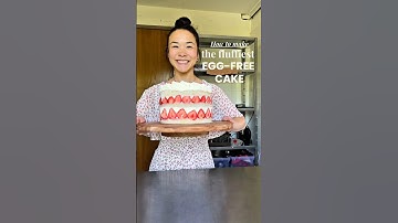 The Fluffiest Egg-Free Cake Recipe | Made with Potato Protein (No Aquafaba, No Eggs!)