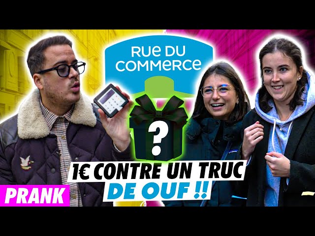 1€ CONTRE UN TRUC (DE OUF) !!! Prank 