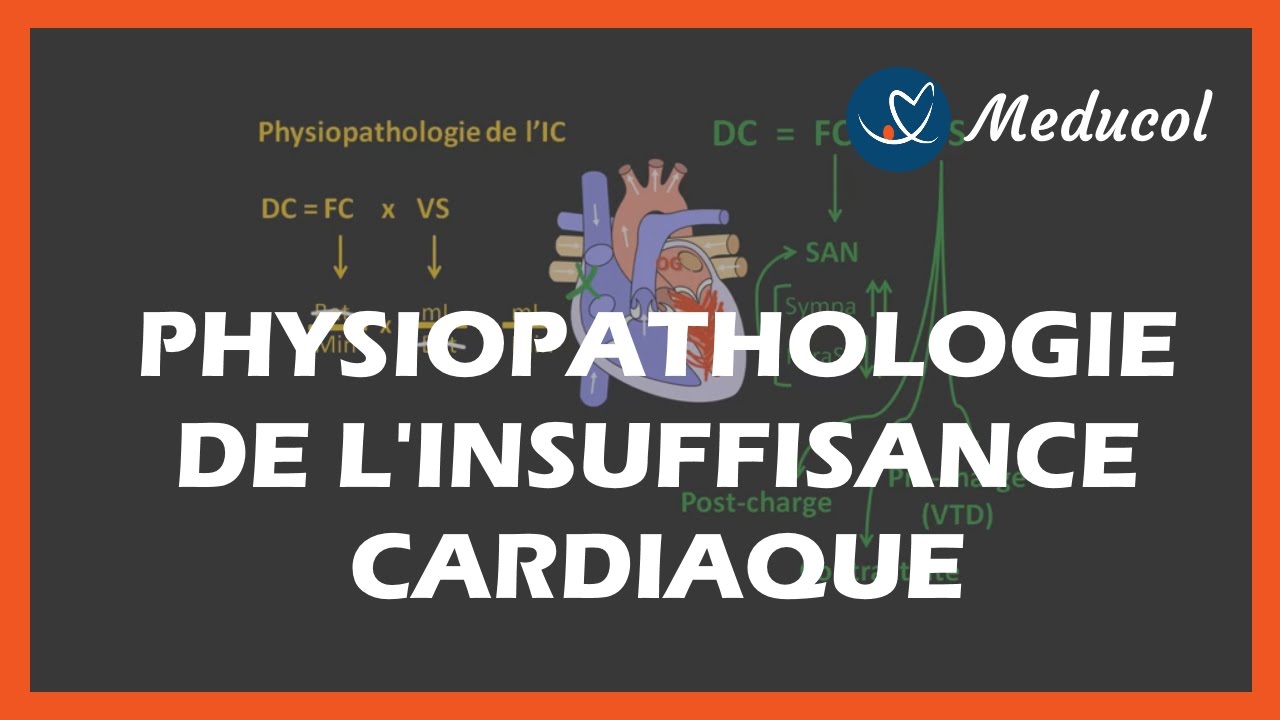 La Physiopathologie De L Insuffisance Cardiaque Youtube