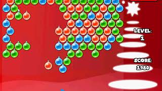 Christmas BubbleShooter (PC browser game) screenshot 5