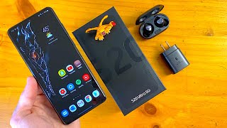 Samsung Galaxy S20 Ultra (Cosmic Black) Unboxing & First Impressions!