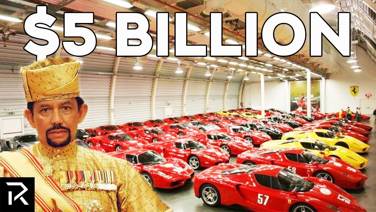 Inside the Sultan of Bruneis 5 Billion Dollar Car Collection