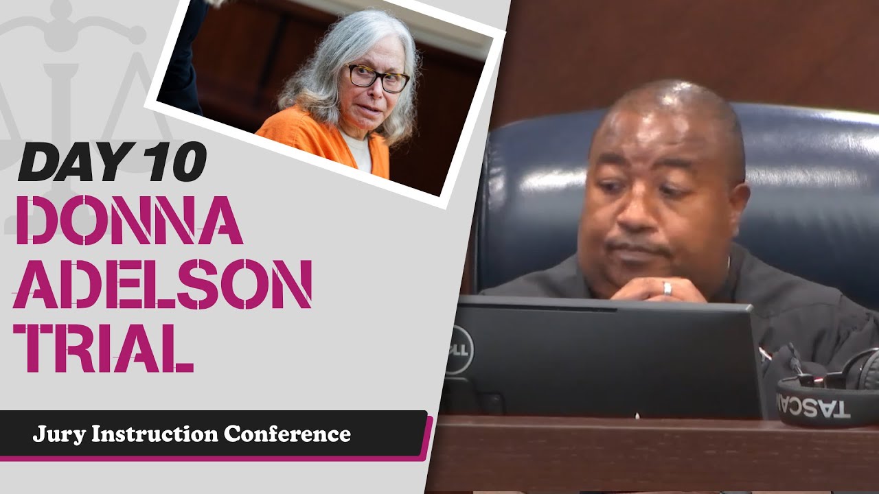 56 - Donna Adelson Trial - Jury Instruction Conference - YouTube