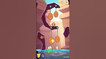 Cut The Rope 2 Level 47 ( 3 Stars, 27 Fruits, 2 Stars + Don