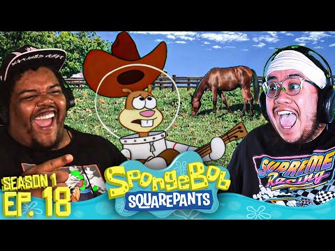 I WANNA GO BACK TO TEXAS!! | Spongebob Season 1 Episode 18 GROUP REACTION