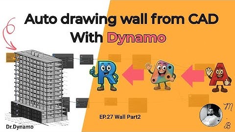 Auto Drawing Wall Automation in Revit Dynamo  | Drawing Structural Walls with CAD in Minutes!