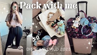 Packing for Disney World 2023 ✨🏰 my Disney packing process, luggage recommendations, & more!