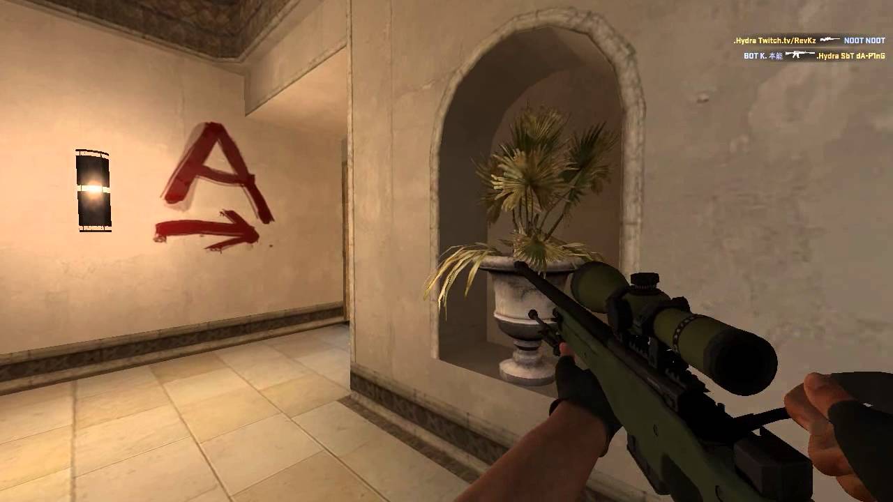 CS:GO - Awp 3K Entry 1280x720 HD render test - YouTube
