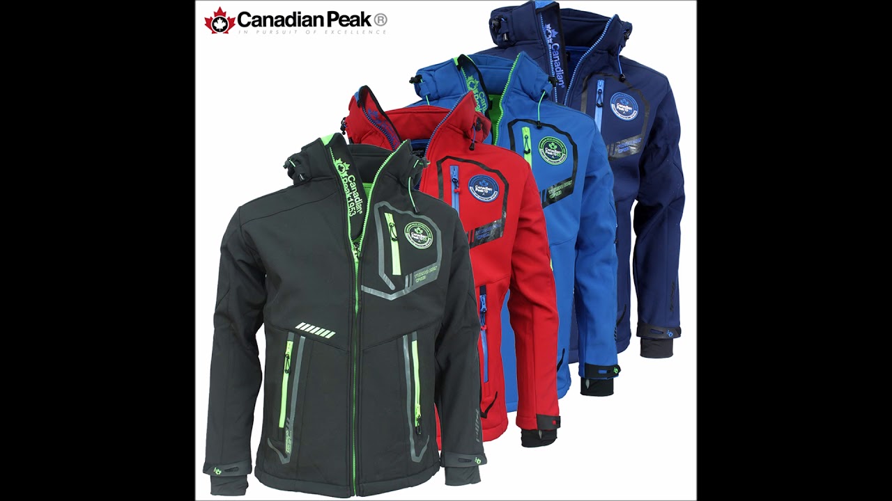 GEOGRAPHICAL NORWAY / CANADIAN PEAK softshellové bundy