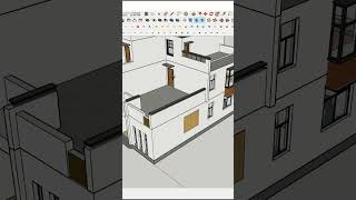 SketchUp 3D Warehouse Design Part 93 #shorts