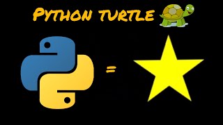 Draw The Star Usig Python Turtle Cyberboy Yogesh....