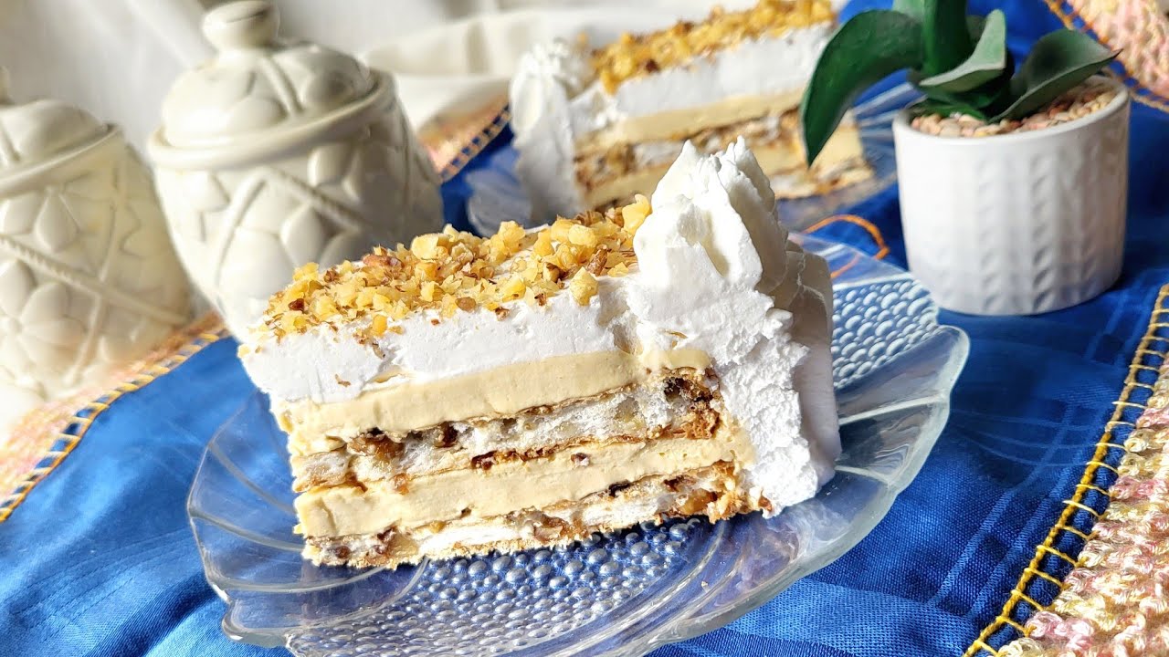 🌺 Snežana torta, kremasta sa lešnikom 🌸