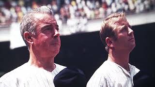 Mickey Mantle & Joe Dimaggio  A Moment For The Ages