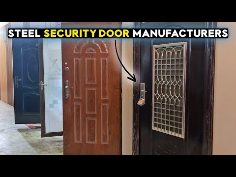Buy Steel Safety Doors at Factory Price || Steel Door Manufacturers || Designer Steel Security