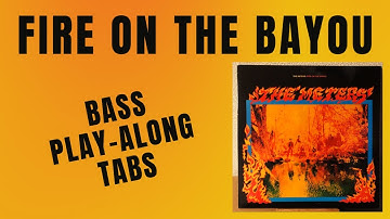 Fire on The Bayou by The Meters || Bass Line Demo WITH TABS (No.215b)
