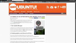 Ubuntu   Screenlet