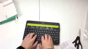 Logitech K480 Unboxing