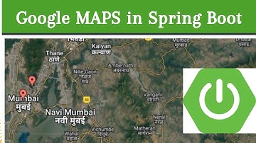 How to use google map in Spring Boot Application | google map with spring boot