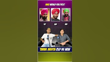 Tarak Mehta New Characters vs Old Characters😍 #tmkoc  #sonysab #tarakmehtakaultachashma