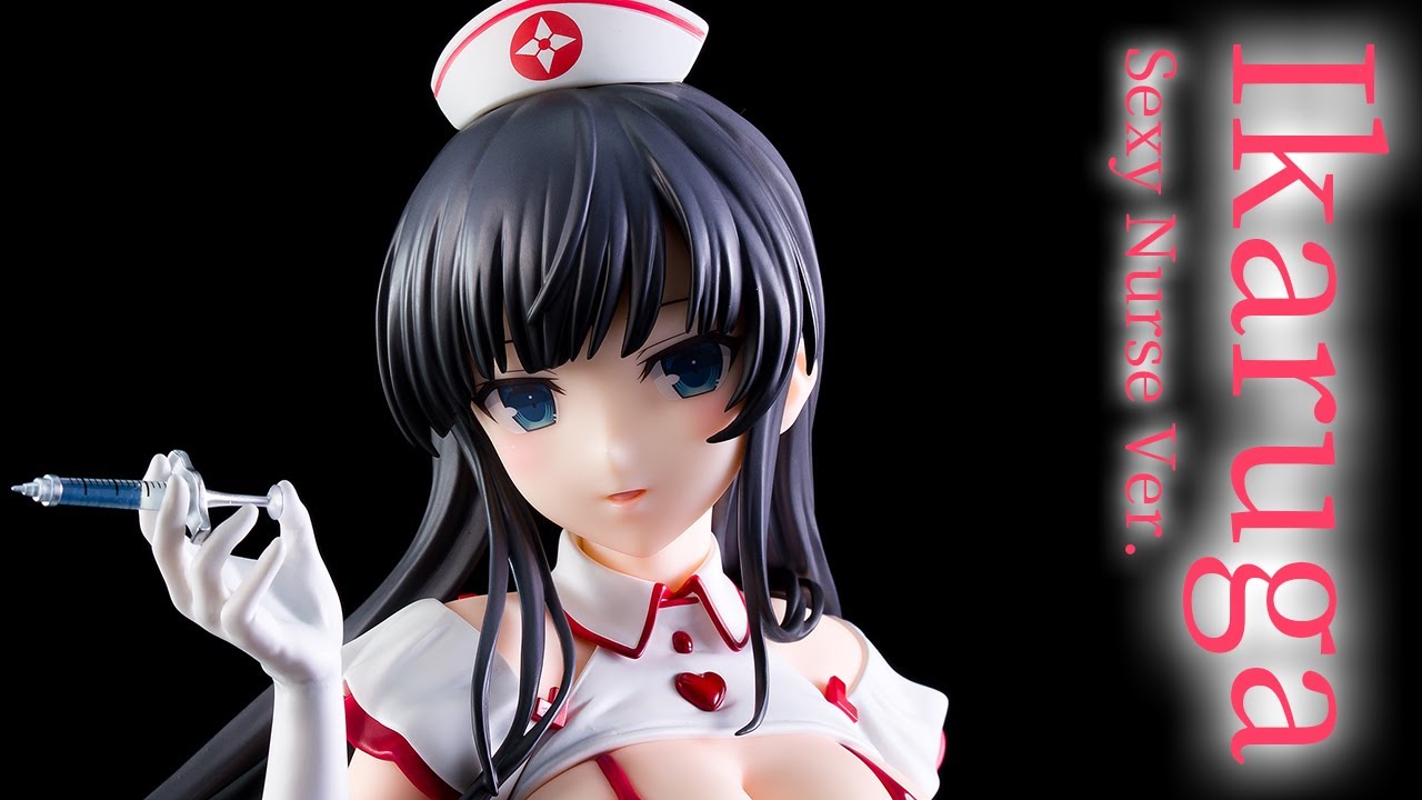 【美少女フィギュア】ホビーストック「シノビマスター 閃乱カグラ NEW LINK 1/4 斑鳩 セクシーナース ver.」【開封フィギュアレビュー】