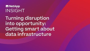 NetApp INSIGHT 2023 - Day 1 Keynote: Turning disruption into opportunity