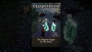 exasperation — Divinity: Original Sin 2 dialogue scene